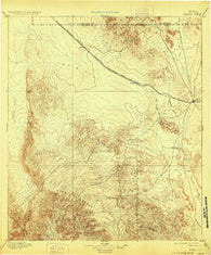 Marfa Texas Historical topographic map, 1:125000 scale, 30 X 30 Minute, Year 1895