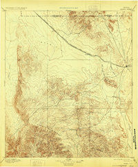Marfa Texas Historical topographic map, 1:125000 scale, 30 X 30 Minute, Year 1895