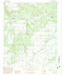 Margaret Texas Historical topographic map, 1:24000 scale, 7.5 X 7.5 Minute, Year 1983