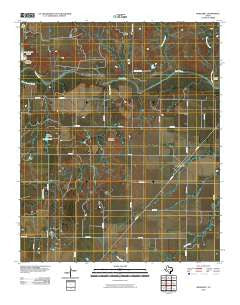 Margaret Texas Historical topographic map, 1:24000 scale, 7.5 X 7.5 Minute, Year 2010