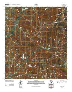Margie Texas Historical topographic map, 1:24000 scale, 7.5 X 7.5 Minute, Year 2010