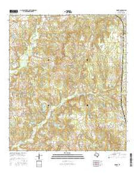 Margie Texas Current topographic map, 1:24000 scale, 7.5 X 7.5 Minute, Year 2016