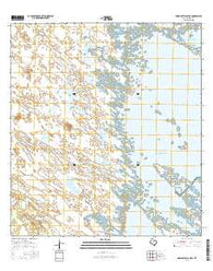 Maria Estella Well Texas Current topographic map, 1:24000 scale, 7.5 X 7.5 Minute, Year 2016