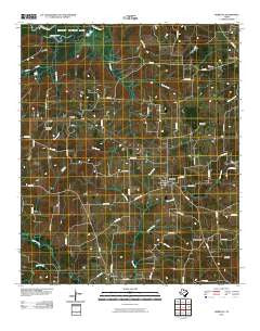 Marietta Texas Historical topographic map, 1:24000 scale, 7.5 X 7.5 Minute, Year 2010