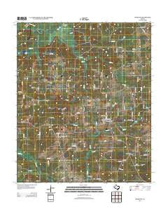 Marietta Texas Historical topographic map, 1:24000 scale, 7.5 X 7.5 Minute, Year 2013