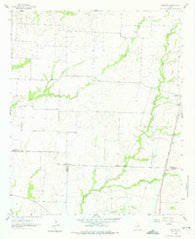 Marilee Texas Historical topographic map, 1:24000 scale, 7.5 X 7.5 Minute, Year 1961