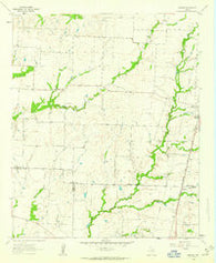 Marilee Texas Historical topographic map, 1:24000 scale, 7.5 X 7.5 Minute, Year 1961