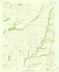 Marilee Texas Historical topographic map, 1:24000 scale, 7.5 X 7.5 Minute, Year 1961