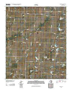 Marilee Texas Historical topographic map, 1:24000 scale, 7.5 X 7.5 Minute, Year 2010