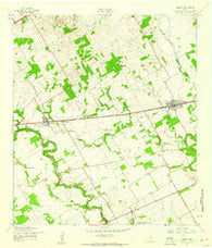 Marion Texas Historical topographic map, 1:24000 scale, 7.5 X 7.5 Minute, Year 1958