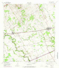 Marion Texas Historical topographic map, 1:24000 scale, 7.5 X 7.5 Minute, Year 1958