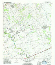 Marion Texas Historical topographic map, 1:24000 scale, 7.5 X 7.5 Minute, Year 1992