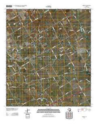 Marion Texas Historical topographic map, 1:24000 scale, 7.5 X 7.5 Minute, Year 2010