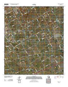 Marion Texas Historical topographic map, 1:24000 scale, 7.5 X 7.5 Minute, Year 2010