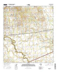 Marion Texas Current topographic map, 1:24000 scale, 7.5 X 7.5 Minute, Year 2016