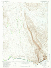 Mariscal Mountain Texas Historical topographic map, 1:24000 scale, 7.5 X 7.5 Minute, Year 1971