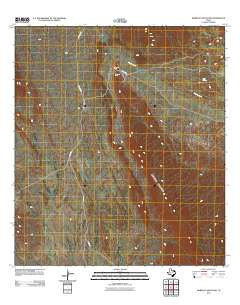 Mariscal Mountain Texas Historical topographic map, 1:24000 scale, 7.5 X 7.5 Minute, Year 2011