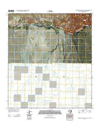 Mariscal Mountain OE S Texas Historical topographic map, 1:24000 scale, 7.5 X 7.5 Minute, Year 2012