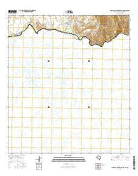 Mariscal Mountain OE S Texas Current topographic map, 1:24000 scale, 7.5 X 7.5 Minute, Year 2016