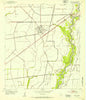 Markham Texas Historical topographic map, 1:24000 scale, 7.5 X 7.5 Minute, Year 1952