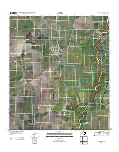 Markham Texas Historical topographic map, 1:24000 scale, 7.5 X 7.5 Minute, Year 2013