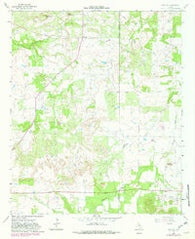 Markley Texas Historical topographic map, 1:24000 scale, 7.5 X 7.5 Minute, Year 1964