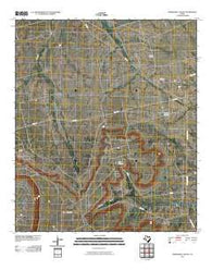 Marlboro Canyon Texas Historical topographic map, 1:24000 scale, 7.5 X 7.5 Minute, Year 2010