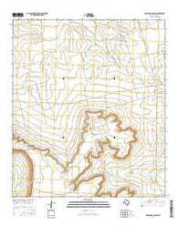 Marlboro Canyon Texas Current topographic map, 1:24000 scale, 7.5 X 7.5 Minute, Year 2016