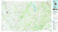 Marlin Texas Historical topographic map, 1:100000 scale, 30 X 60 Minute, Year 1985