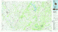 Marlin Texas Historical topographic map, 1:100000 scale, 30 X 60 Minute, Year 1985