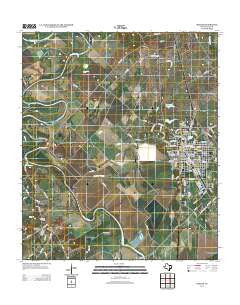 Marlin Texas Historical topographic map, 1:24000 scale, 7.5 X 7.5 Minute, Year 2013