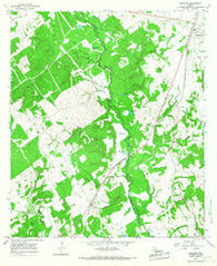 Marquez Texas Historical topographic map, 1:24000 scale, 7.5 X 7.5 Minute, Year 1965