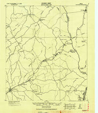 Marquez Texas Historical topographic map, 1:62500 scale, 15 X 15 Minute, Year 1930