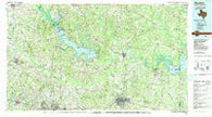 Marshall Texas Historical topographic map, 1:100000 scale, 30 X 60 Minute, Year 1986