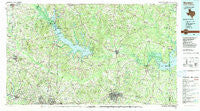 Marshall Texas Historical topographic map, 1:100000 scale, 30 X 60 Minute, Year 1986