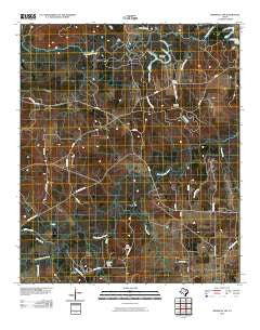 Marshall NW Texas Historical topographic map, 1:24000 scale, 7.5 X 7.5 Minute, Year 2010
