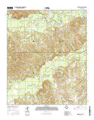 Marshall NW Texas Current topographic map, 1:24000 scale, 7.5 X 7.5 Minute, Year 2016