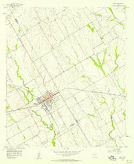 Mart Texas Historical topographic map, 1:24000 scale, 7.5 X 7.5 Minute, Year 1956
