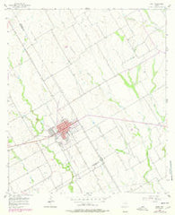 Mart Texas Historical topographic map, 1:24000 scale, 7.5 X 7.5 Minute, Year 1956