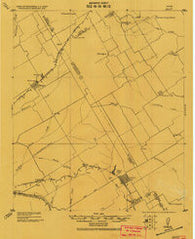 Mart Texas Historical topographic map, 1:62500 scale, 15 X 15 Minute, Year 1920