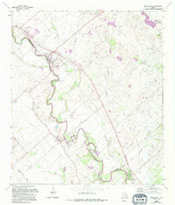 Martindale Texas Historical topographic map, 1:24000 scale, 7.5 X 7.5 Minute, Year 1964