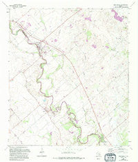 Martindale Texas Historical topographic map, 1:24000 scale, 7.5 X 7.5 Minute, Year 1964
