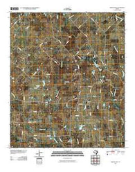 Martins Mill Texas Historical topographic map, 1:24000 scale, 7.5 X 7.5 Minute, Year 2010