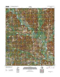 Martinsville Texas Historical topographic map, 1:24000 scale, 7.5 X 7.5 Minute, Year 2013