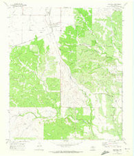 Maryneal Texas Historical topographic map, 1:24000 scale, 7.5 X 7.5 Minute, Year 1969