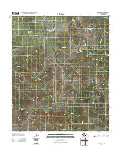 Maryneal Texas Historical topographic map, 1:24000 scale, 7.5 X 7.5 Minute, Year 2012