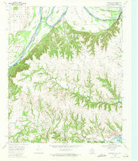 Marysville Texas Historical topographic map, 1:24000 scale, 7.5 X 7.5 Minute, Year 1968