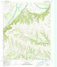 Marysville Texas Historical topographic map, 1:24000 scale, 7.5 X 7.5 Minute, Year 1968