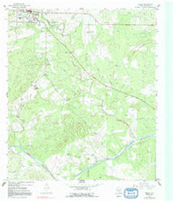 Mason Texas Historical topographic map, 1:24000 scale, 7.5 X 7.5 Minute, Year 1967