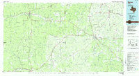 Mason Texas Historical topographic map, 1:100000 scale, 30 X 60 Minute, Year 1985
